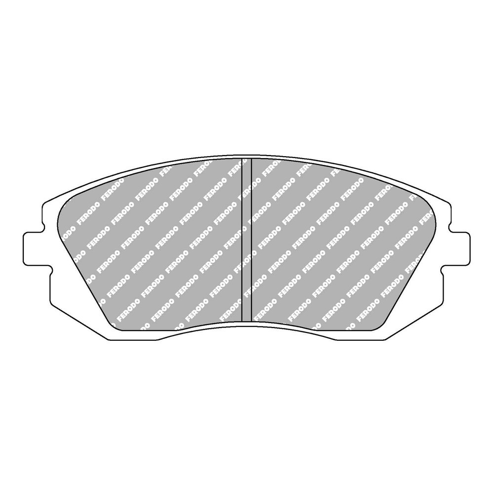 Pastiglie freno anteriori Ferodo DS Performance per SCION FR-S Coupé 2.0 03.12 - Pinza TOKICO - F-DS1639P - FDS1639 - 3661768789919