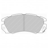 Pastiglie freno anteriori Ferodo DS Performance per SUBARU Forester 2.0 08.97 - 09.02 pinza AKEBONO