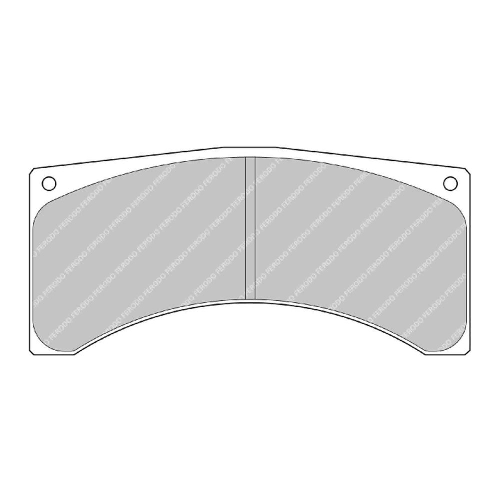 Ferodo DS 3000 brake pads FRP3070R - F-RP3070R - FRP3070R - 3661768791868