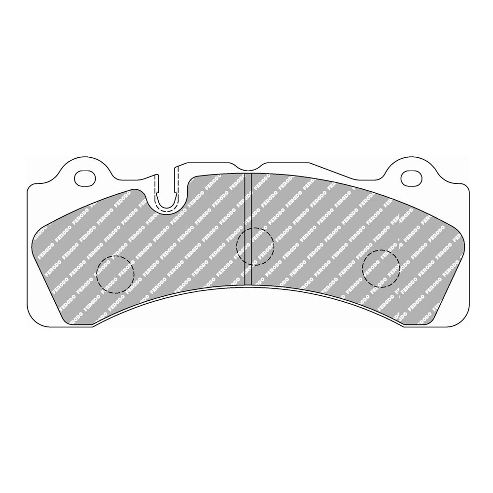 Ferodo DS 3000 brake pads FRP3099R - F-RP3099R - FRP3099R - 3661768792247