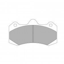 Pastiglie freno Ferodo DS3000 F-RP3114R