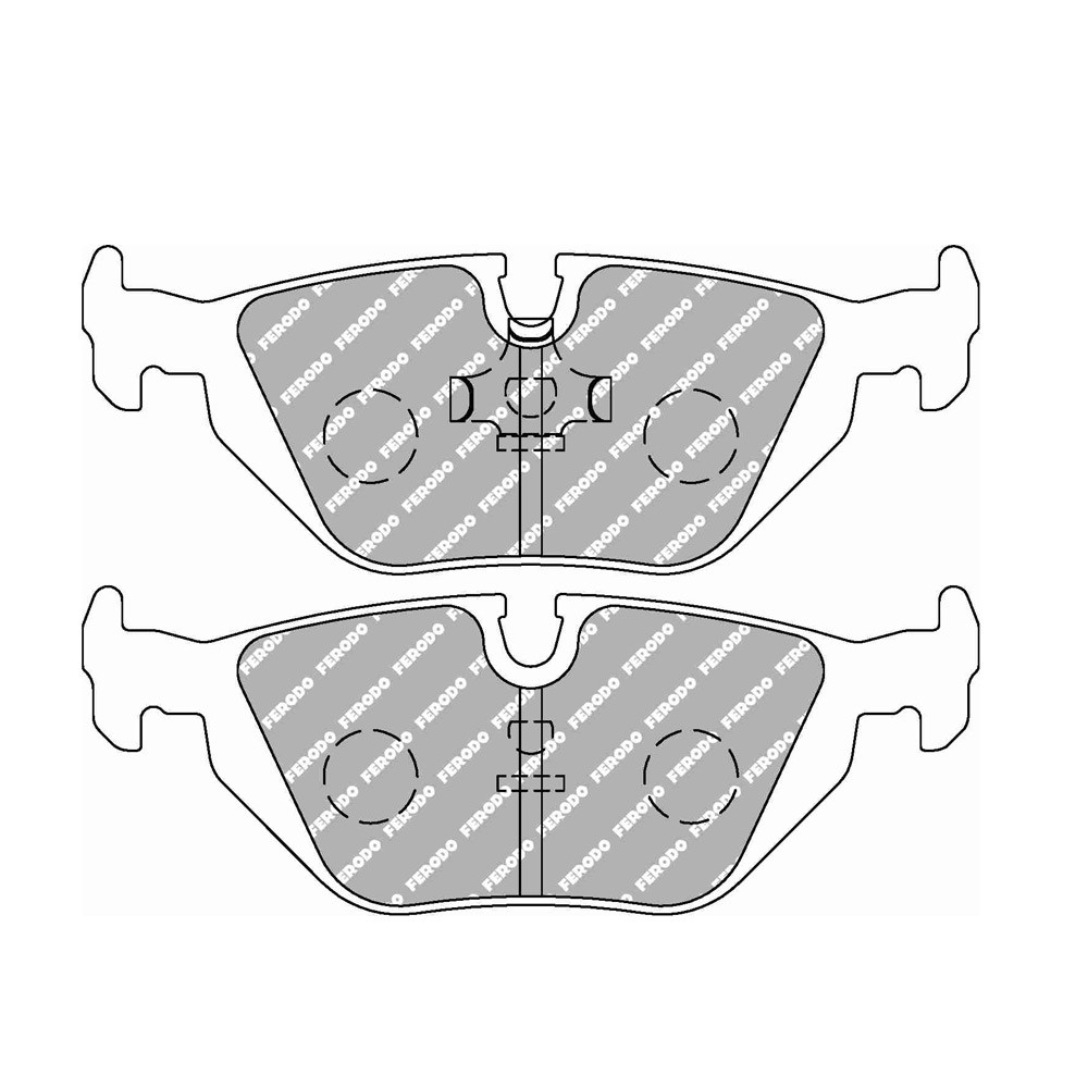 Pastiglie freno Ferodo DS1.11 F-CP850W - F-CP850W - FCP850W - 3661768753842