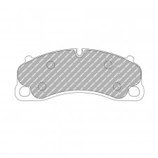 Ferodo DS1.11 brake pads front for PORSCHE 911 3.8 GT3 08.13 -  caliper BREMBO