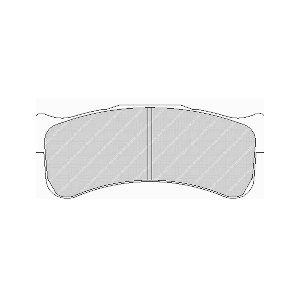 Ferodo DS1.11 brake pads front for PORSCHE 911 3.8 GT3 RSR 01.07 -  caliper BREMBO - F-RP3031W - FRP3031W - 3661768791592