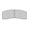 Ferodo DS1.11 brake pads FRP3102W
