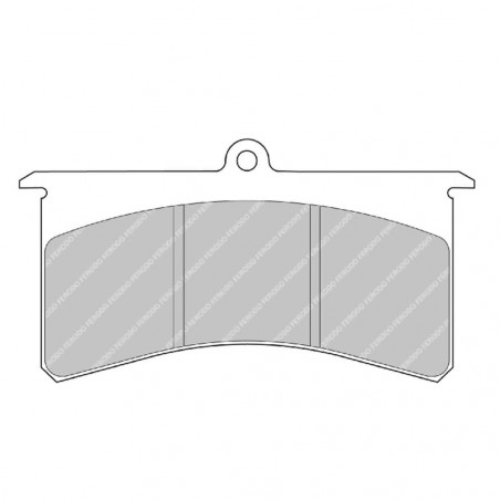 Plaquettes de frein Ferodo DS1.11 avant pour OPEL Adam Rallye R2 01.14 -