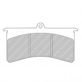 Plaquettes de frein Ferodo DS1.11 avant pour OPEL Adam Rallye R2 01.14 -