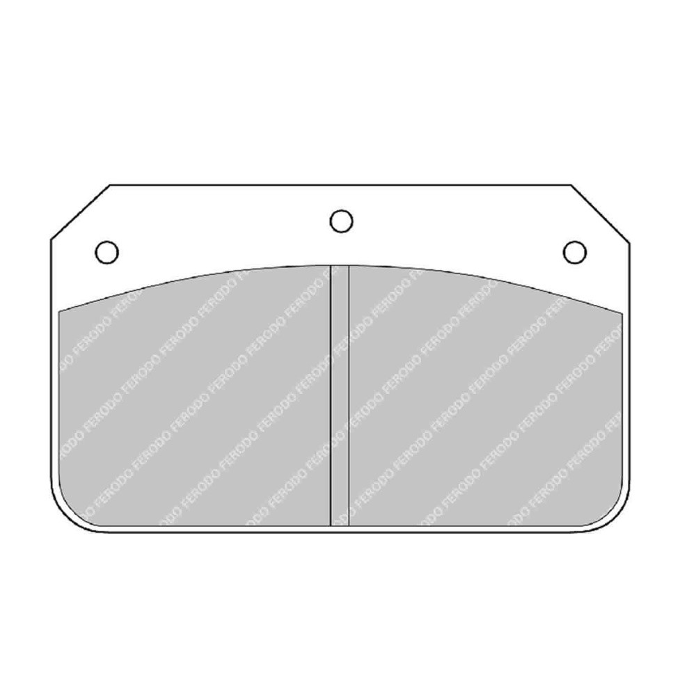 Ferodo DS1.11 brake pads FRP502W - F-RP502W - FRP502W - 3661768792803