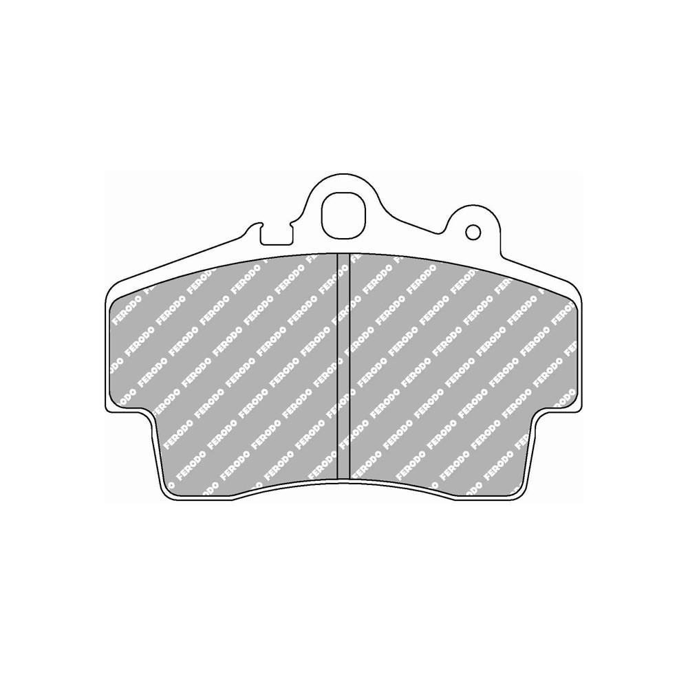 Bremsbeläge Ferodo DS1.11 vorne für PORSCHE Boxster 2.5 09.96 - 08.99 Bremssattel BREMBO - F-CP1307W - FCP1307W - 3661768787564