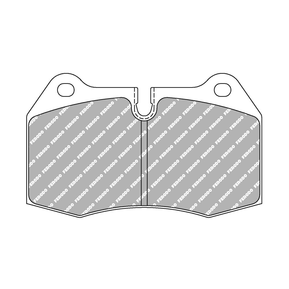 Plaquettes de frein Ferodo DS1.11 avant pour HONDA Integra 2.0 16V type-R 02.02 -  étrier BREMBO - F-CP1561W - FCP1561W - 3661768787793