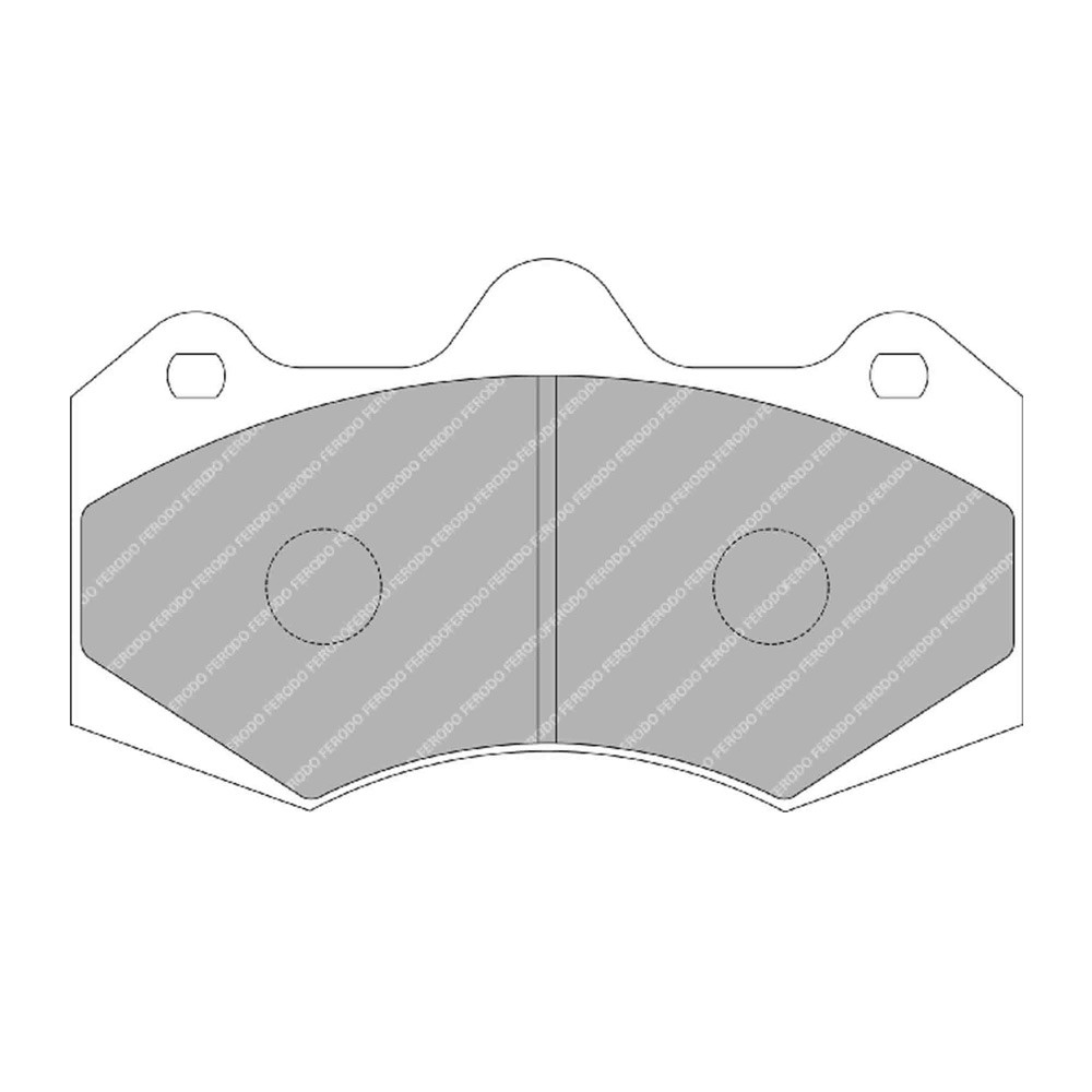 Bremsbeläge Ferodo DS1.11 vorne für ASTON MARTIN Vanquish 5.9 (AP Caliper) 01.01 - 12.04 Bremssattel AP RACING - F-RP3084W - FRP3084W - 3661768792025