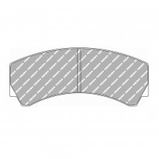 Plaquettes de frein Ferodo DS1.11 F-RP3018WB