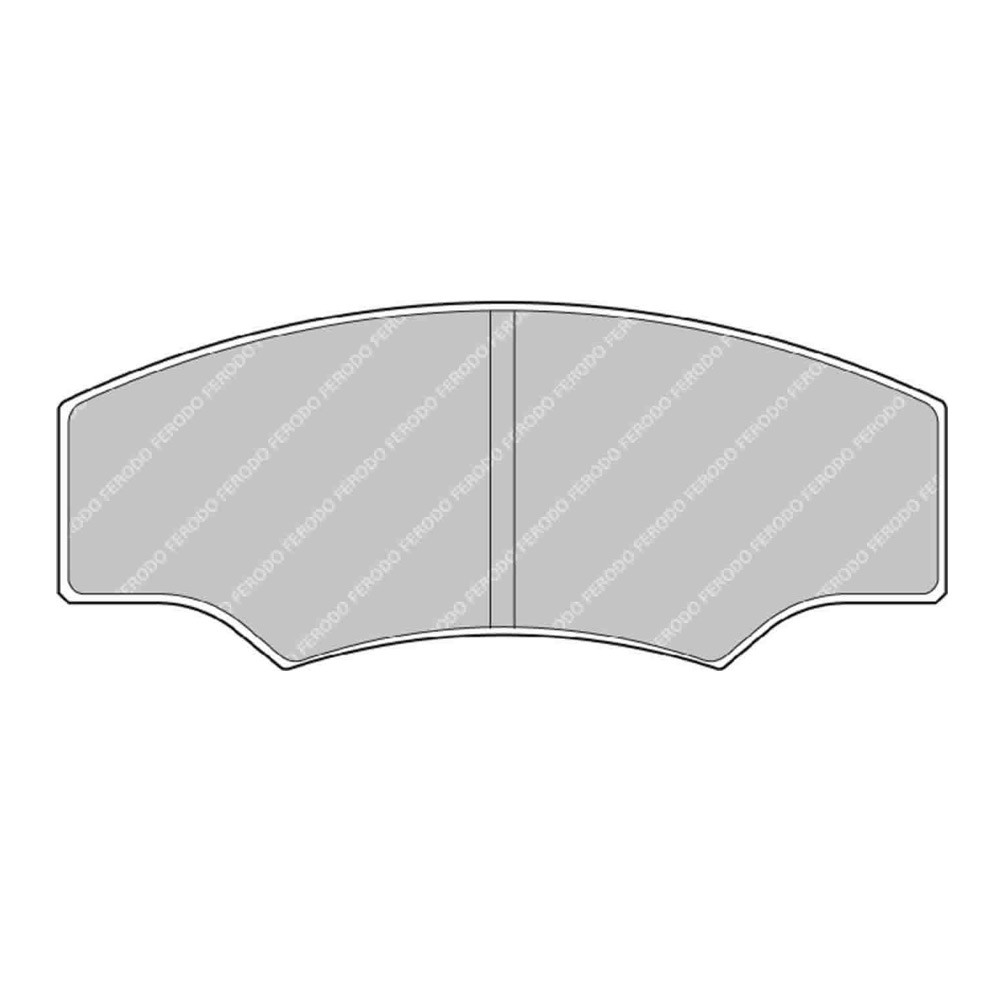 Bremsbeläge Ferodo DS1.11 vorne für CITROEN Saxo 1.6 Challenge 02.96 - - F-RP218W - FRP218W - 3661768791424