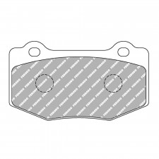 Plaquettes de frein Ferodo DS2500 arrière pour CHEVROLET Camaro 6.2 SS 1LE 01.16 -  étrier BREMBO