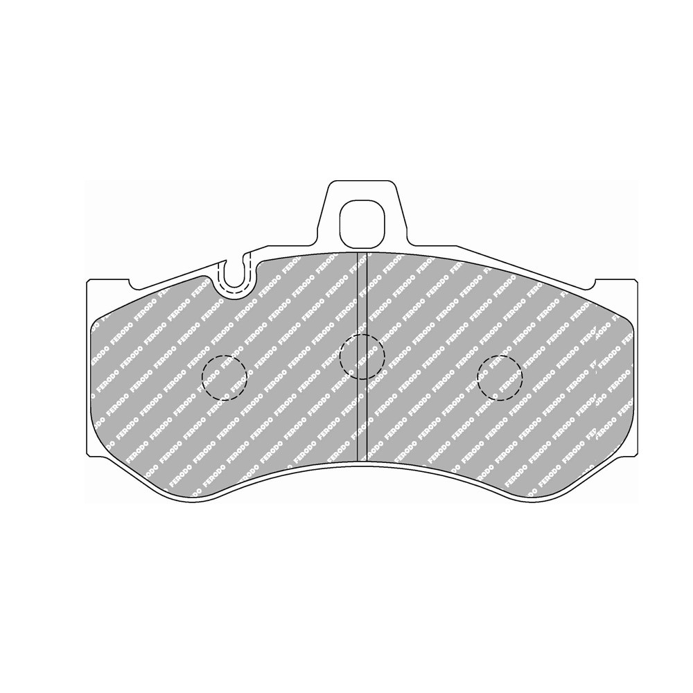 Bremsbeläge Ferodo DS2500 F-RP3141H - F-RP3141H - FRP3141H - 3661768792605