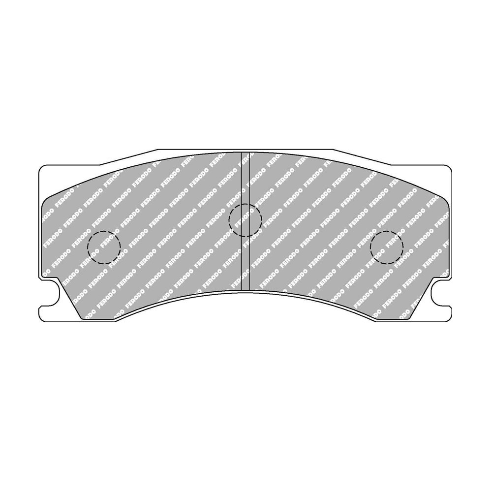 Bremsbeläge Ferodo DS2500 F-RP3142H - F-RP3142H - FRP3142H - 3661768792612