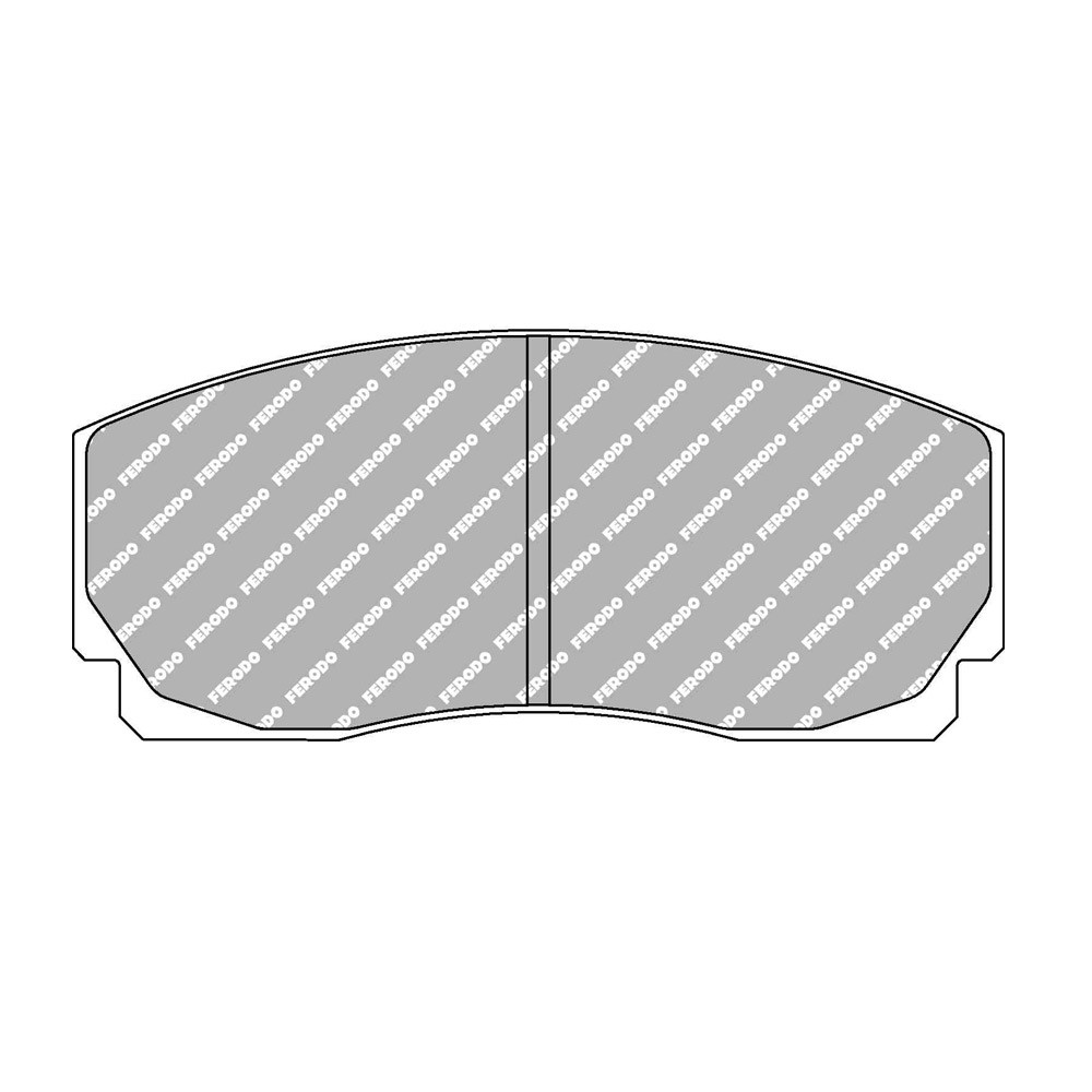 Plaquettes de frein Ferodo DS2500 F-RP203H - F-RP203H - FRP203H - 3661768791363