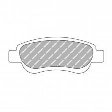 Plaquettes de frein Ferodo DS2500 avant pour CITROEN C1 1.0 06.05 -  étrier BOSCH