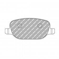 Bremsbeläge Ferodo DS2500 hinten für ALFA ROMEO 159 1.8 TBi 05.09 - 11.11 LUCAS/TRW Bremssattel