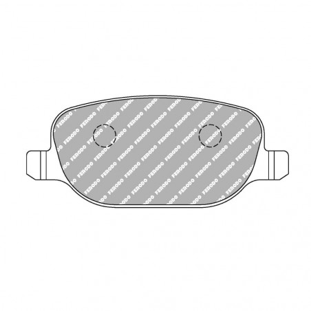 Plaquettes de frein Ferodo DS2500 arrière pour ALFA ROMEO 159 1.8 TBi 05.09 - 11.11 étrier LUCAS/TRW