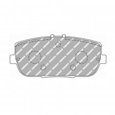 Ferodo DS 2500 brake pads rear for ABARTH 124 1.4 01.16 -  caliper SUMITOMO