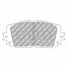 Ferodo DS 2500 brake pads front for TOYOTA Yaris 1.3 09.11 -  caliper Advics