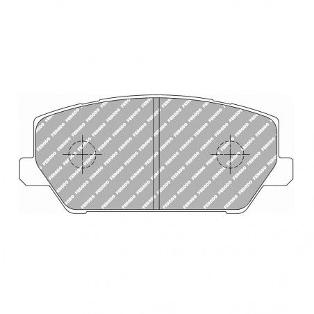 Bremsbeläge Ferodo DS2500 vorn für HYUNDAI i30 2.0 N 07.17 - Bremsbeläge Ferodo DS2500 vorn für HYUNDAI i30 2.0 N 07.17 -