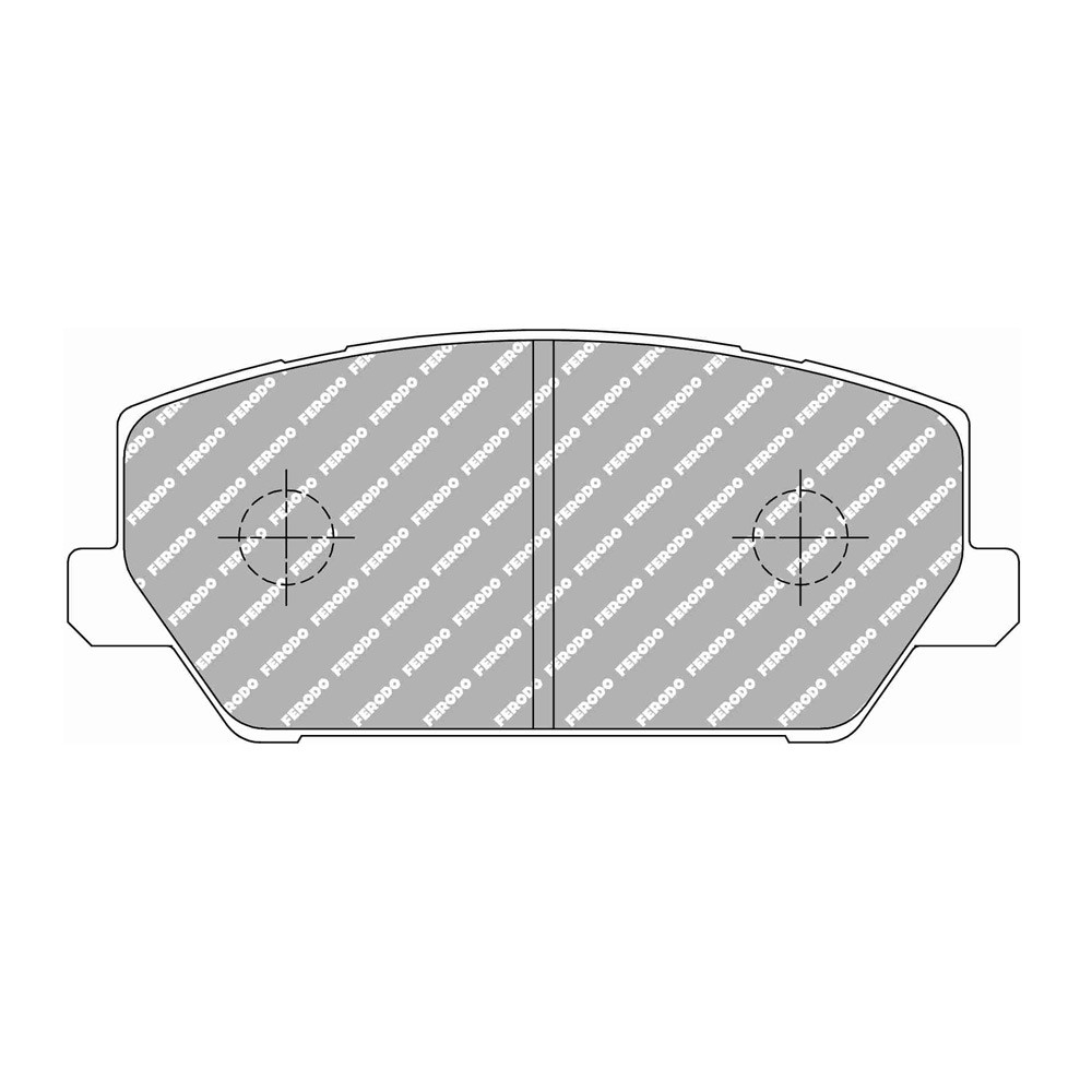 Plaquettes de frein Ferodo DS2500 avant pour HYUNDAI i30 2.0 N 07.17 - - F-CP5099H - FCP5099H - 3661768788981