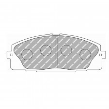 Plaquettes de frein Ferodo DS2500 avant pour NISSAN NV 2.3 dCi 11.11 -  étrier AKEB/SUMI