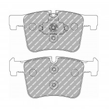Pastiglie freno anteriori Ferodo DS2500 per BMW Serie 1 118 d 03.15 - pinza BOSCH