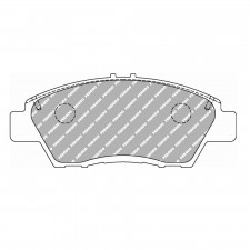 Pastiglie freno anteriori Ferodo DS2500 per HONDA City 1.4 i-V TEC 09.08 - Pinza AKEBONO