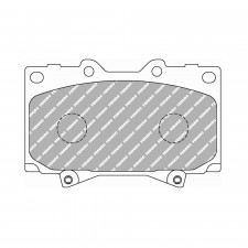 Pastiglie freno anteriori Ferodo DS2500 per LEXUS GX 460 11.09 - pinza SUMITOMO