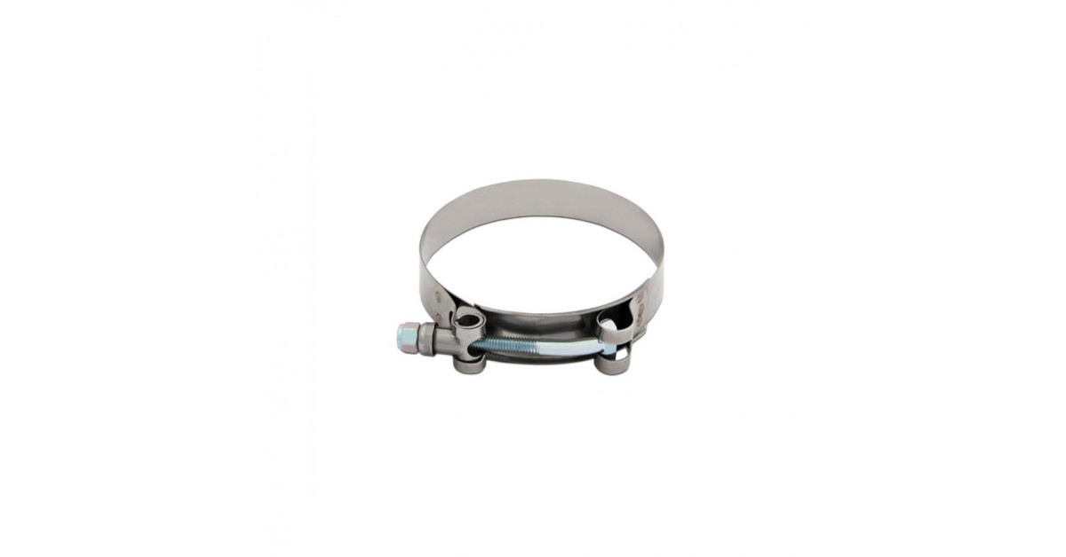 Stainless Steel T-Bolt Clamp, 2.36" - 2.67" (60MM - 68MM)