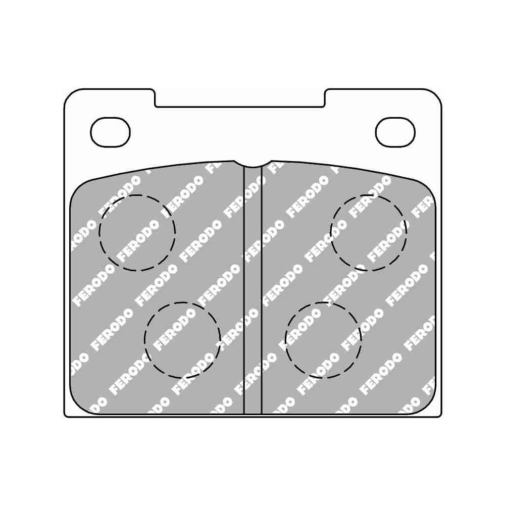 Ferodo DSUNO brake pads front for CATERHAM Super Seven Convertible 1.4 i 01.97 -  caliper LUCAS/TRW - F-CP809Z - FCP809Z - 3661768789179
