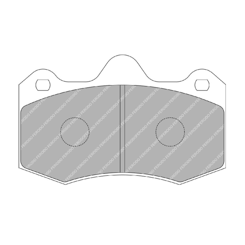 Pastiglie freno anteriori Ferodo DSUNO per LOTUS Evora 3.5 05.09 - pinza AP RACING - F-RP3083Z - FRP3083Z - 3661768792001