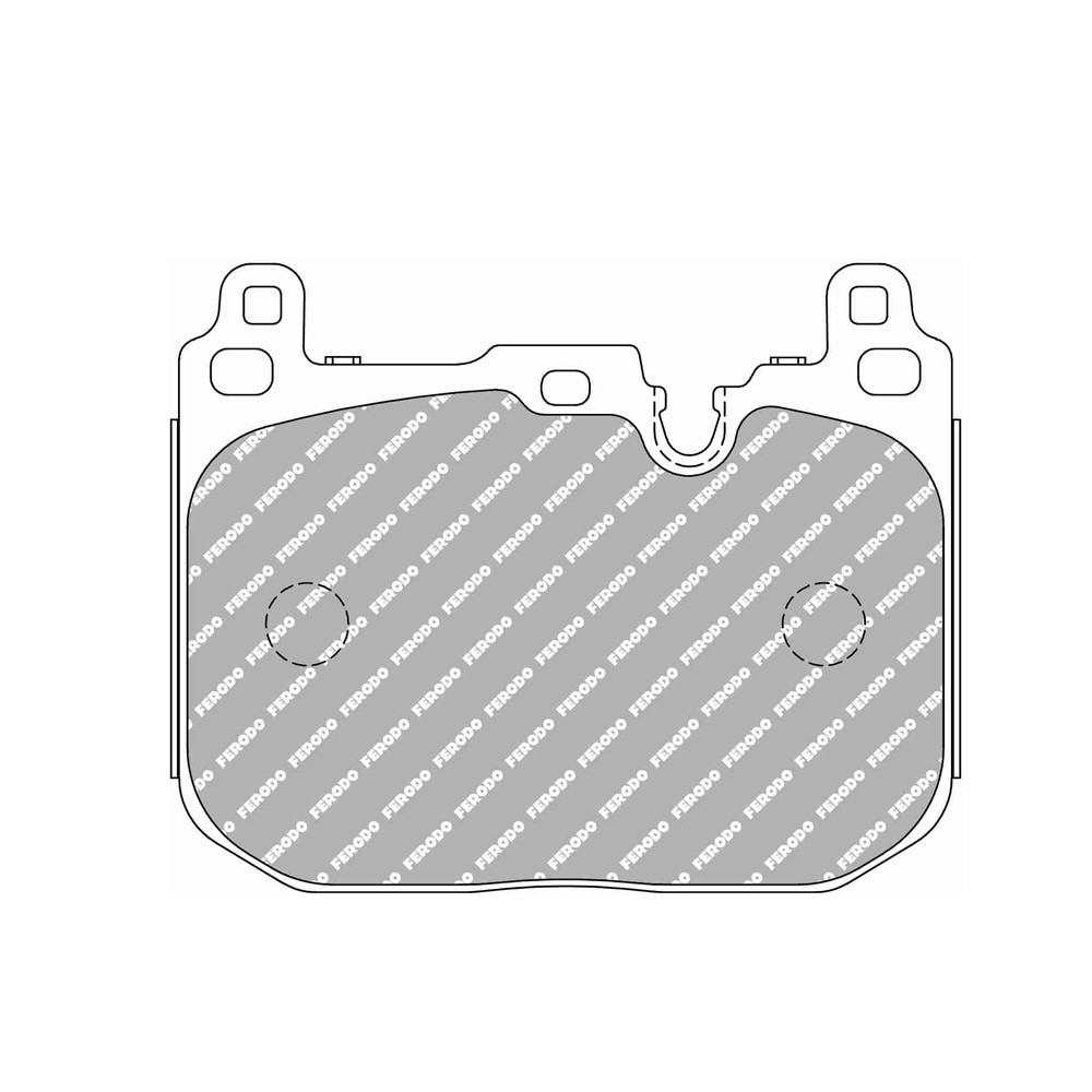 Ferodo DSUNO brake pads front for BMW 1 Series 114 d 10.12 -  caliper Brembo - F-CP4611Z - FCP4611Z - 3661768788592