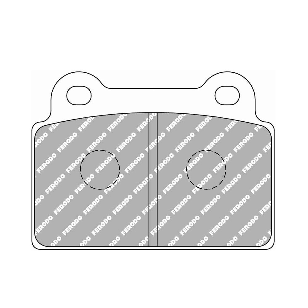 Plaquettes de frein Ferodo DSUNO arrière pour MITSUBISHI Lancer 2.0 EVO X 06.08 -  étrier BREMBO - F-CP4168Z - FCP4168Z - 3661768788325
