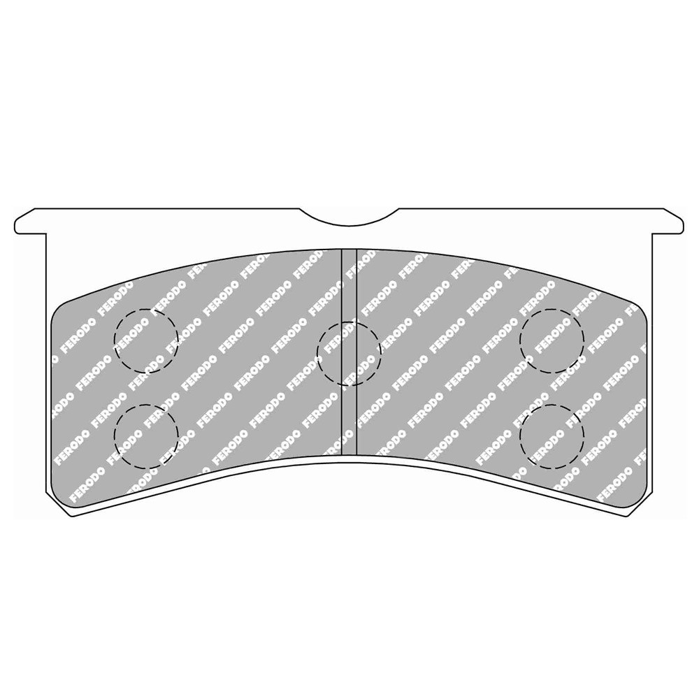 Pastiglie freno anteriori Ferodo DSUNO per FORD Fiesta R2 (Gravel) 10.09 - pinza AP RACING - F-RP3097Z - FRP3097Z - 3661768792193