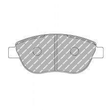 Plaquettes de frein Ferodo DSUNO avant pour ABARTH 500 / 595 / 695 1.4 (312.AXD1A) 08.08 -  étrier BOSCH