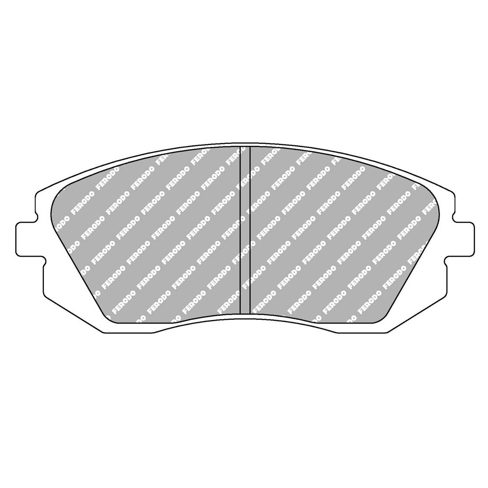 Ferodo DSUNO brake pads front for SCION FR-S 2.0 L 03.12 -  caliper SUMITOMO - F-CP1639Z - FCP1639Z - 3661768787885