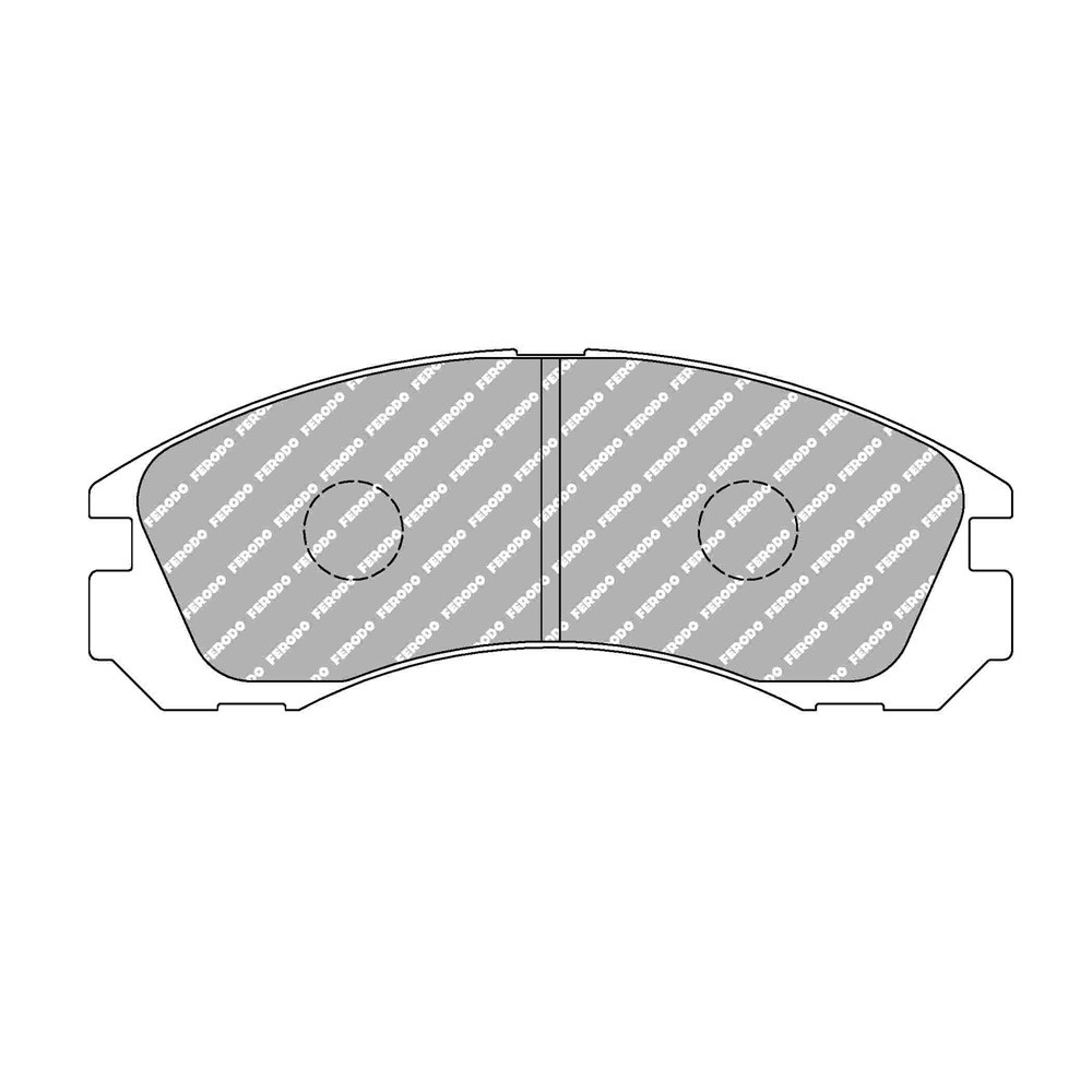 Plaquettes de frein Ferodo DSUNO avant pour DODGE Avenger All (US) 01.95 -  étrier AKEBONO - F-CP765Z - FCP765Z - 3661768789131