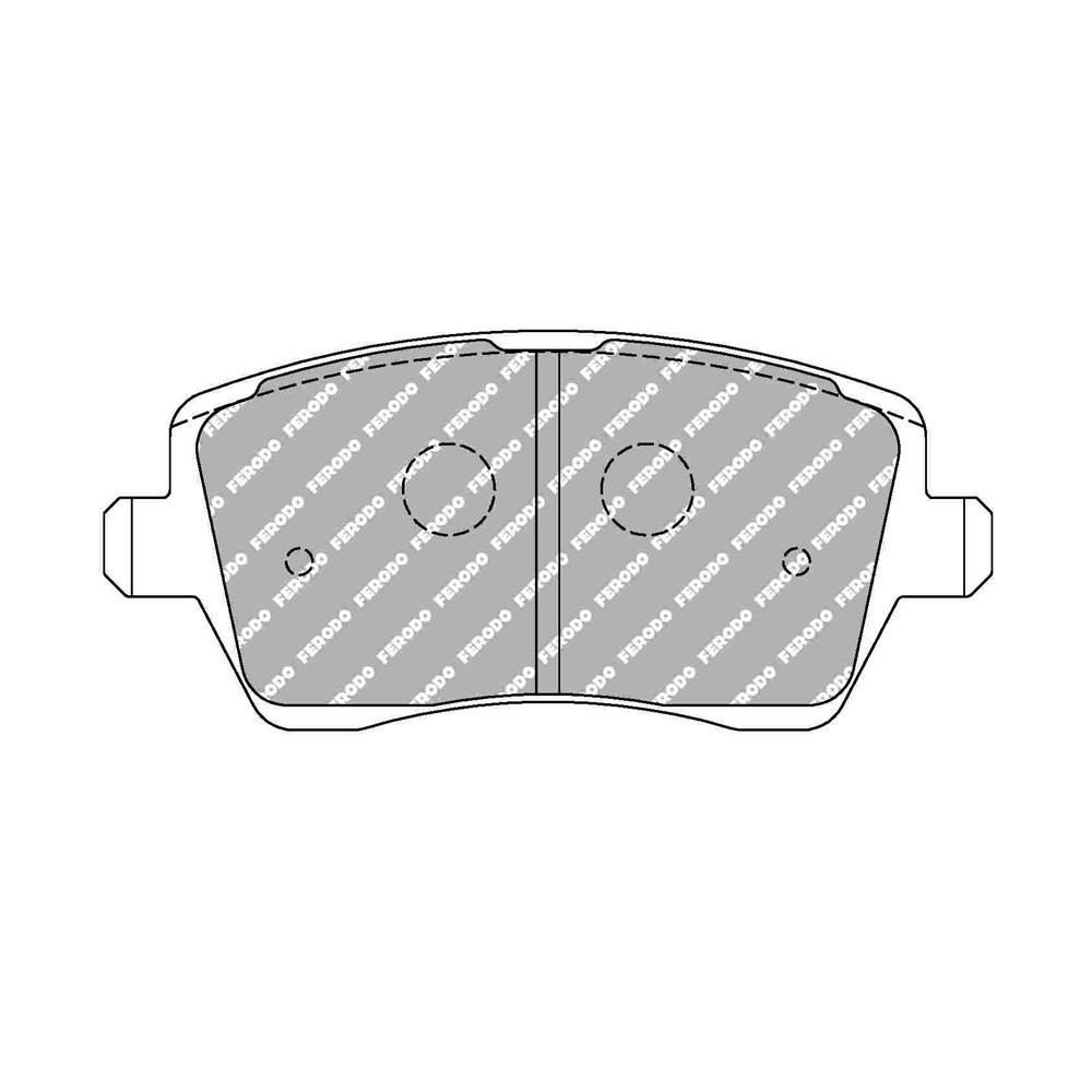 Bremsbeläge Ferodo DSUNO vorne für NISSAN Micra 1.2 i K12 16V 01.03 - LUCAS/TRW Bremssattel - F-CP1617Z - FCP1617Z - 3661768787861