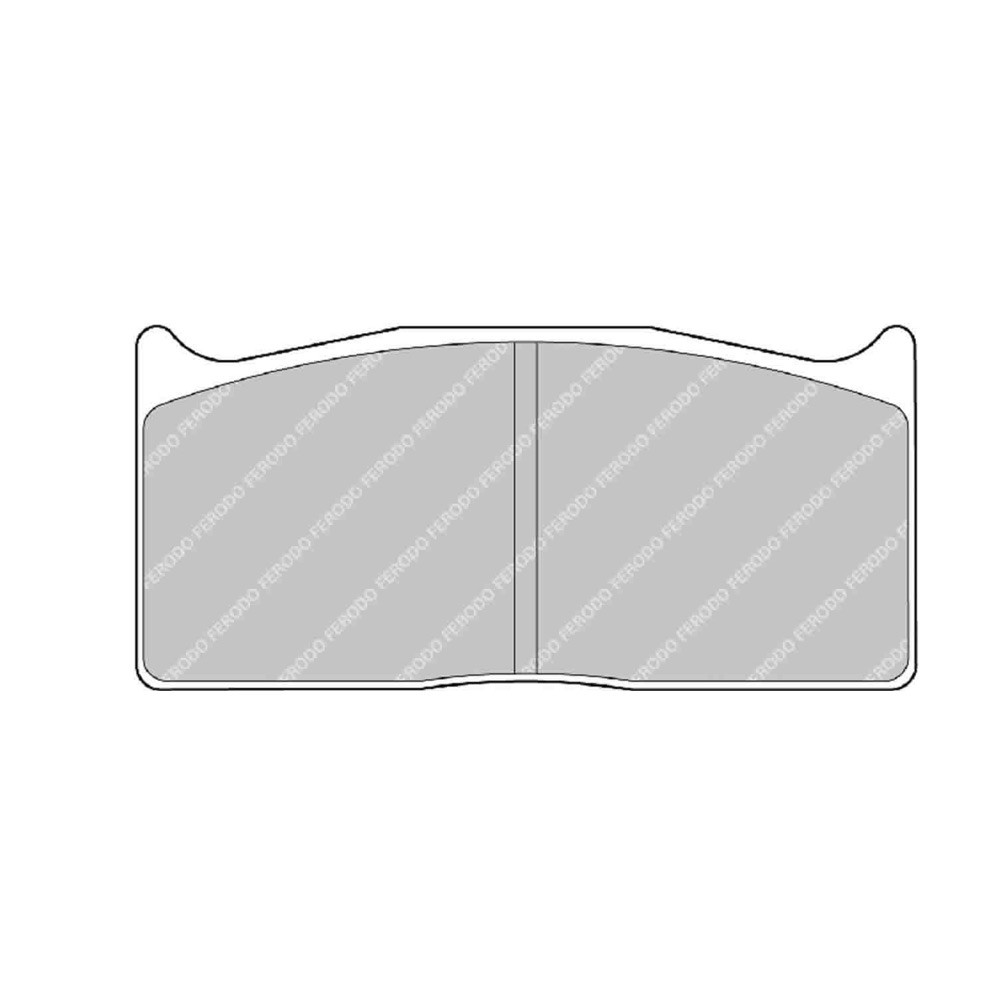 Ferodo DSUNO brake pads rear for MITSUBISHI Lancer EVO IX-X  Gr.N Asphalt 01.06 -  caliper BREMBO - F-RP308Z - FRP308Z - 3661768792117