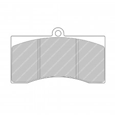 Ferodo DSUNO brake pads front for ASTON MARTIN Vantage 5.3 (Solid rear disc) 01.93 - 12.97 caliper BREMBO