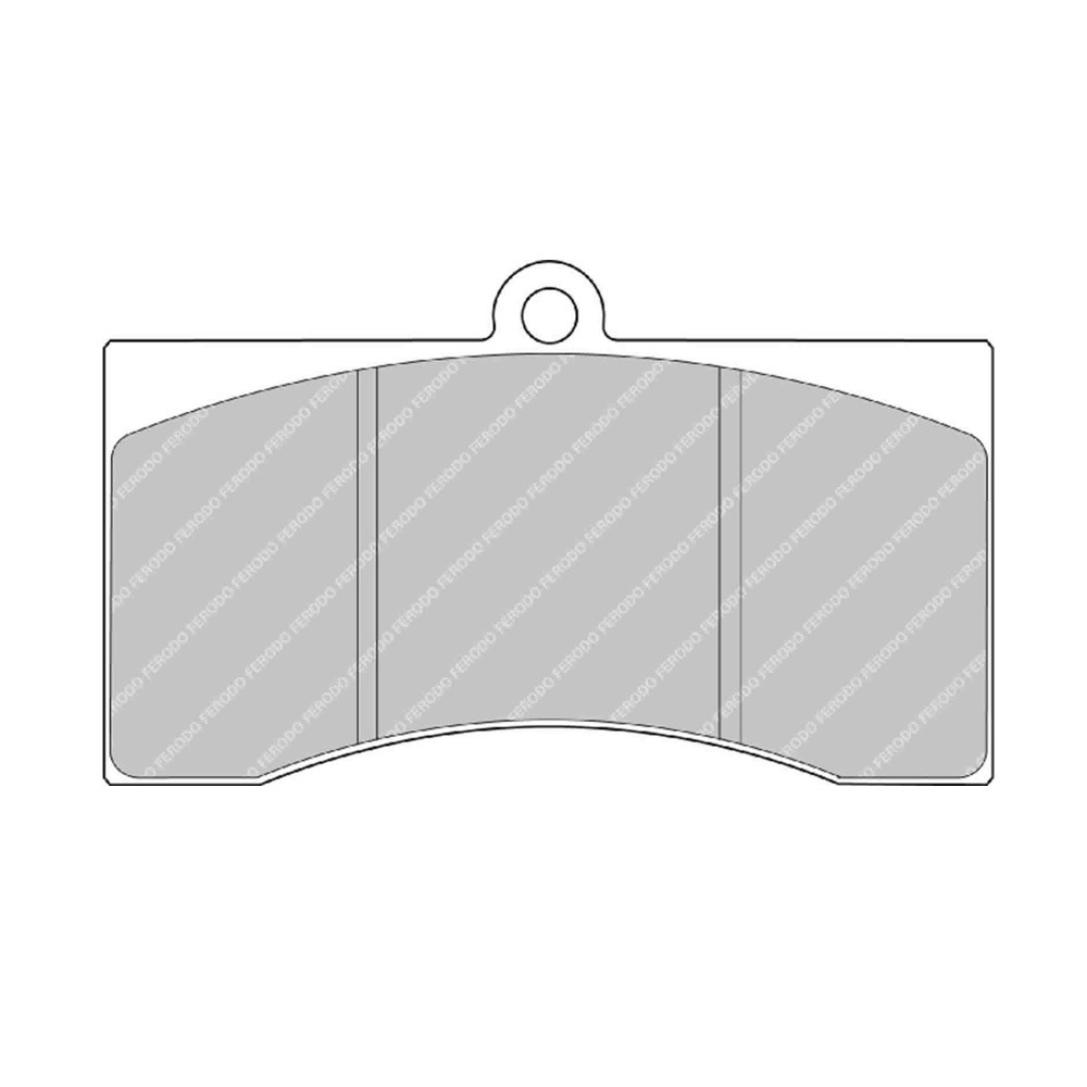 Pastiglie freno anteriori Ferodo DSUNO per ASTON MARTIN Vantage 5.3 (disco posteriore pieno) 01.93 - 12.97 pinza BREMBO - F-RP217Z - FRP217Z - 3661768791417