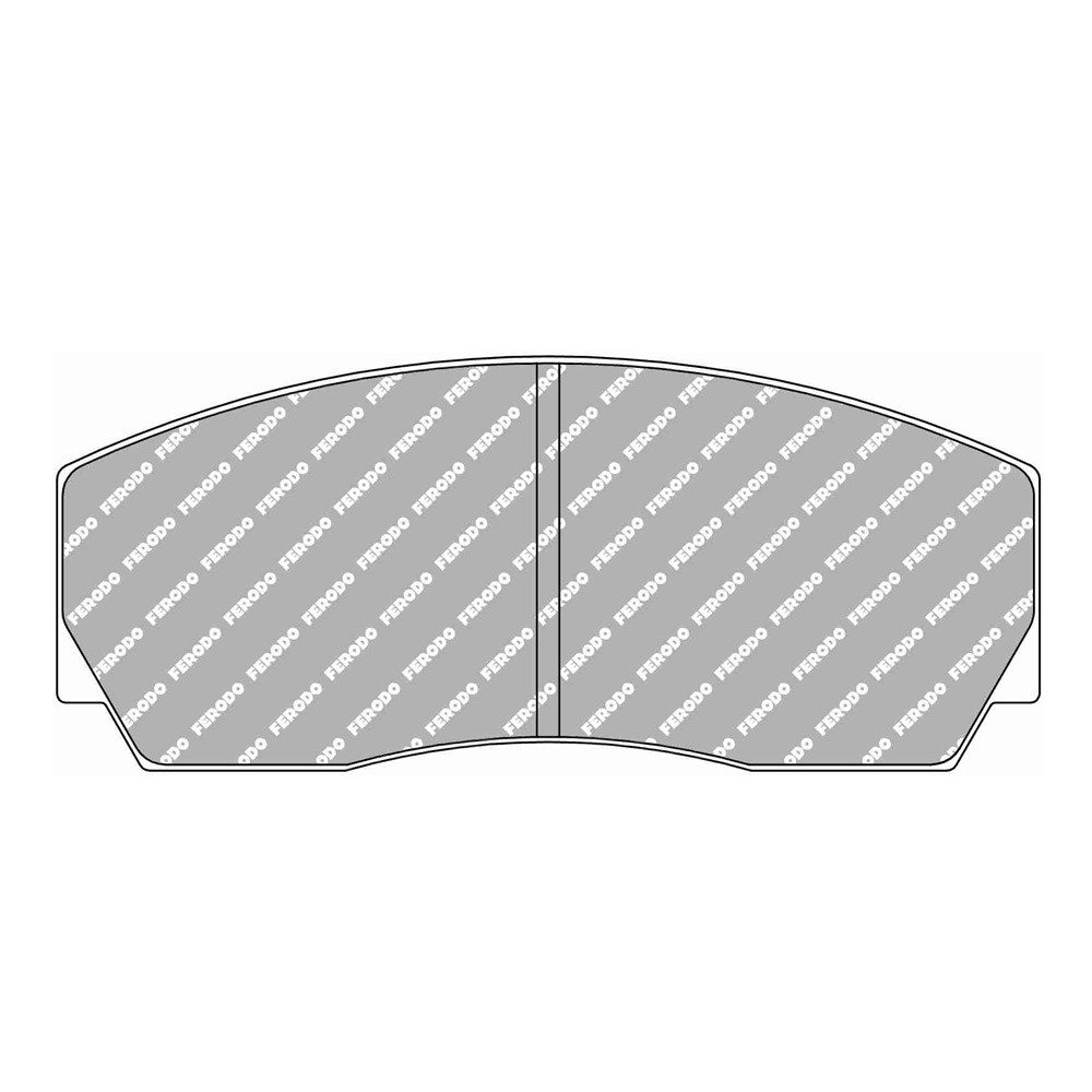 Ferodo DSUNO Bremsbeläge hinten für CHEVROLET CORVETTE C6.R FIA GT3 01.05 - Bremssattel BREMBO - F-RP212Z - FRP212Z - 3661768791394
