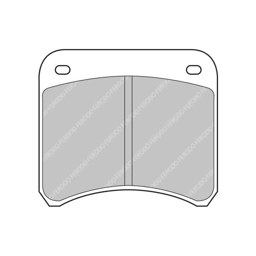 Pastiglie freno posteriore Ferodo DSUNO per RENAULT Clio Super 1600 01.01 - pinza AP RACING - F-CP342Z - FCP342Z - 3661768788189