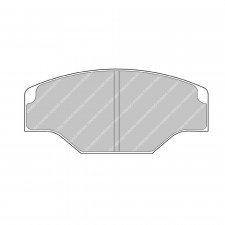 Plaquettes de frein Ferodo DSUNO avant pour CATERHAM stock AP up-grade  01.97 -