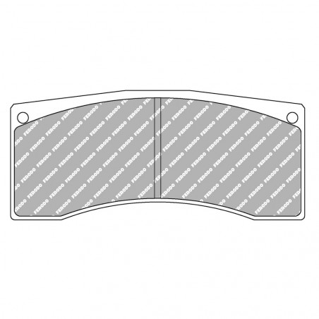Plaquettes de frein Ferodo DSUNO avant pour FORD Fiesta 1.6 R5 rally (asphalt & gravel) 01.13 -  étrier AP RACING
