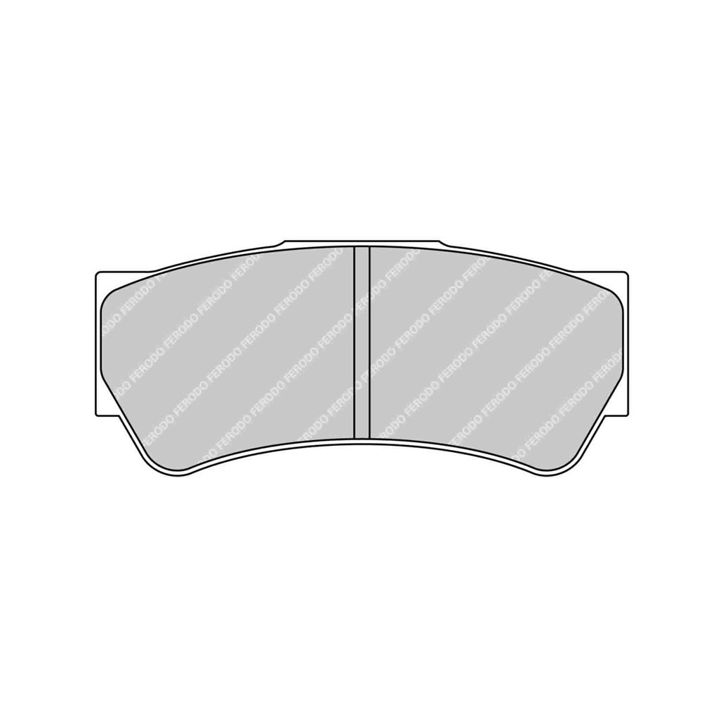Ferodo DSUNO brake pads FRP3103Z - F-RP3103Z - FRP3103Z - 3661768792292